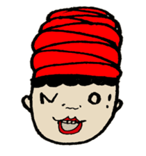 turban-no-tursan sticker #14602879