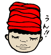 turban-no-tursan sticker #14602882