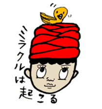turban-no-tursan sticker #14602907