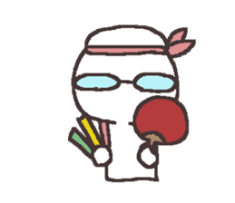 Sticker for the people of glasses3 sticker #14603081