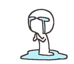 Sticker for the people of glasses3 sticker #14603088