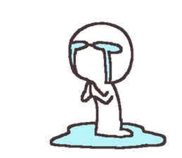 Sticker for the people of glasses3 sticker #14603088