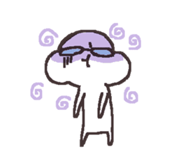 Sticker for the people of glasses3 sticker #14603100