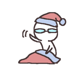 Sticker for the people of glasses3 sticker #14603109