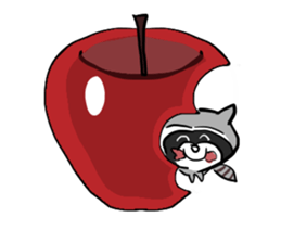 An Emo Raccoon sticker #14603222