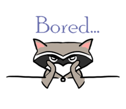 An Emo Raccoon sticker #14603225