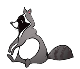 An Emo Raccoon sticker #14603231