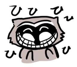 An Emo Raccoon sticker #14603232