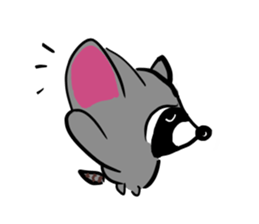 An Emo Raccoon sticker #14603235