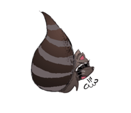 An Emo Raccoon sticker #14603238