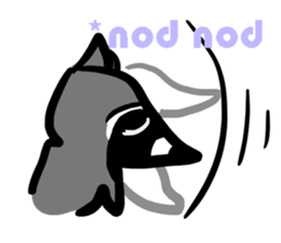 An Emo Raccoon sticker #14603242