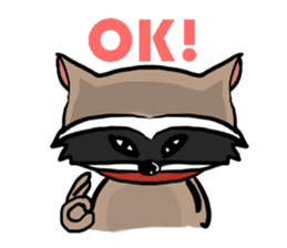 An Emo Raccoon sticker #14603245