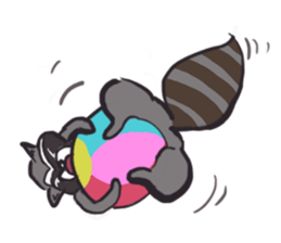 An Emo Raccoon sticker #14603247