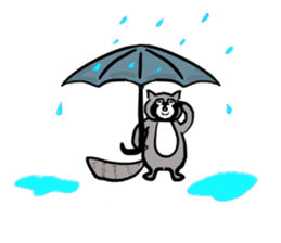 An Emo Raccoon sticker #14603248