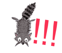 An Emo Raccoon sticker #14603250