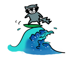 An Emo Raccoon sticker #14603254