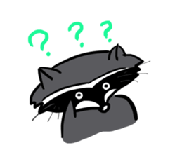 An Emo Raccoon sticker #14603257