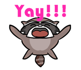 An Emo Raccoon sticker #14603260