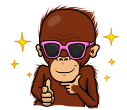 Otan The OrangUtan sticker #14603452