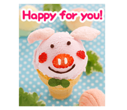 Kawaii! Smile Sweets & Bento box No.2 sticker #14603471