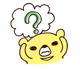 Bear and Rice cake rabbit 2 sticker #14603870