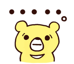 Bear and Rice cake rabbit 2 sticker #14603884