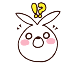 Bear and Rice cake rabbit 2 sticker #14603888