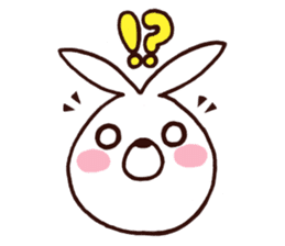 Bear and Rice cake rabbit 2 sticker #14603888