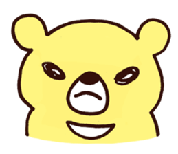 Bear and Rice cake rabbit 2 sticker #14603889