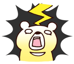 Bear and Rice cake rabbit 2 sticker #14603895