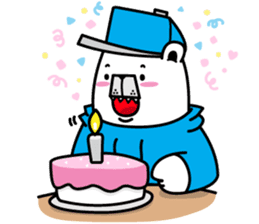 polar bear snowboarders snuk sticker #14604314