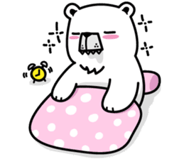 polar bear snowboarders snuk sticker #14604322