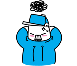 polar bear snowboarders snuk sticker #14604326