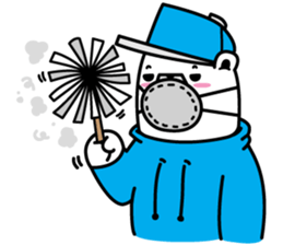 polar bear snowboarders snuk sticker #14604335