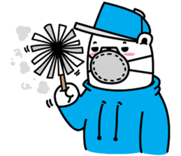 polar bear snowboarders snuk sticker #14604335