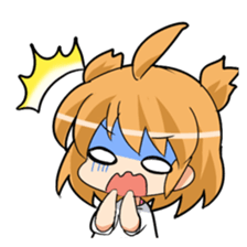 Yaruki Nashiko chan sticker #14604612