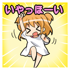 Yaruki Nashiko chan sticker #14604619