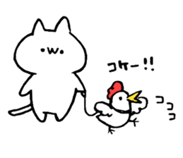Egg and chicken and I sticker #14604655