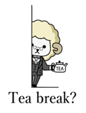 Cheerful Butler Sebastian English sticker #14604946