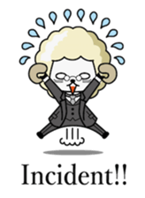 Cheerful Butler Sebastian English sticker #14604947