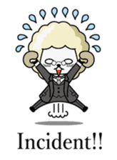 Cheerful Butler Sebastian English sticker #14604947