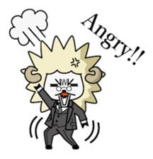 Cheerful Butler Sebastian English sticker #14604950