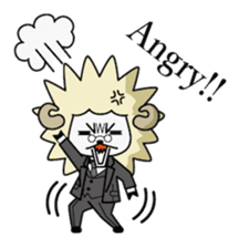 Cheerful Butler Sebastian English sticker #14604950