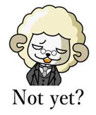 Cheerful Butler Sebastian English sticker #14604956