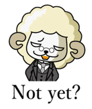 Cheerful Butler Sebastian English sticker #14604956