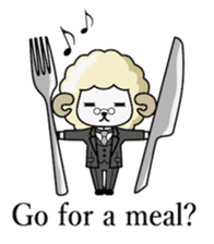 Cheerful Butler Sebastian English sticker #14604957
