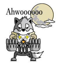 Cheerful Butler Sebastian English sticker #14604974