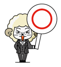 Cheerful Butler Sebastian English sticker #14604980