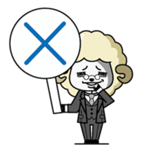 Cheerful Butler Sebastian English sticker #14604981