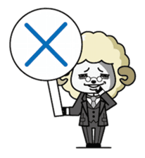 Cheerful Butler Sebastian English sticker #14604981